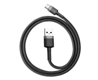 BASEUS USB - USB-C Cafule 3A 0,5m szaro - czarny CATKLF-AG1 - 691498 - zdjęcie 1